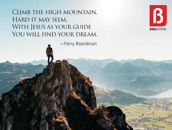 Climb the High Mountain - Bible Portal